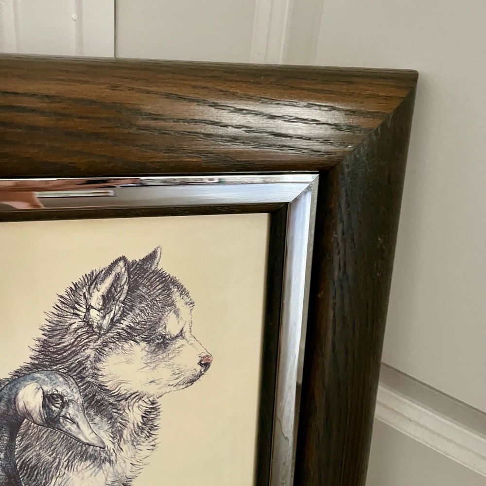 1983 Framed Doug Lindstrand Alaska Print Signed Limited Edition 17/22 Inch - Picture 2 of 12